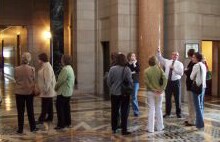 Leadership Lincoln County class in Capitol Building