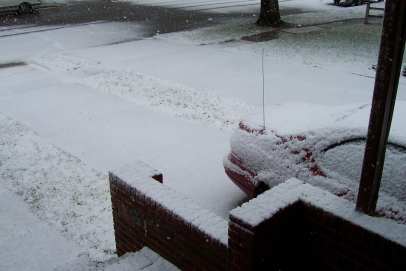 Snow in North Platte